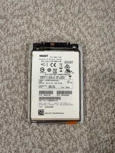 HGST EMC 400GB 2.5" 12G SAS SSD HUSMM114 CLAR400 HUSMM1640ASS201 - Picture 1 of 3