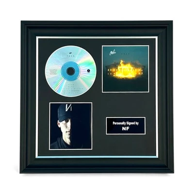 NF SIGNED "Fear" Luxury CD Photo Display & COA Autographed Music Memorabilia - Image 1 of 4