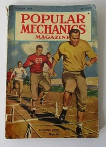 Vintage; POPULAR MECHANICS Magazine (October 1948) Running Ropes, Ads, Illustrat - Picture 1 of 6