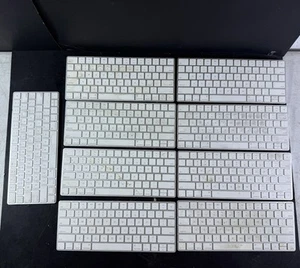 LOT OF 9 APPLE MAGIC KEYBOARDS A1644 - Photo 1/9