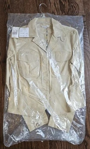 CAbi Toss On Geranium Jacket Size M Womens Tan Blazer #892 - Picture 1 of 10