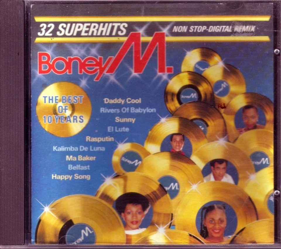 CD Boney M The Best Of 10 Years 32 Superhits