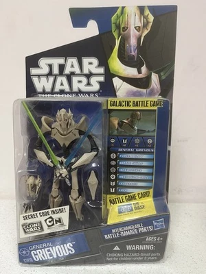 Figura de acción Star Wars The Clone Wars CW10 General Grievous Hasbro 2010 nueva Foto 1 de 2