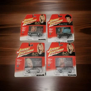 JOHNNY LIGHTNING 1 64 BUFFY THE VAMPIRE SLAYER 5 CAR LOT  CHEVY GTX DESOTO new - Picture 1 of 5