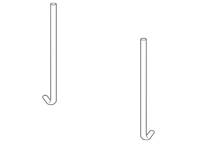 Genuine Nissan Hold Down Bolt 24425-8990A - Image 1 of 2