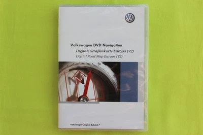 NEU DVD NAVIGATION VX V2 EUROPA 2005 VW RNS MFD RN S2 T5 PASSAT TOUAREG GOLF EOS - Bild 1 von 3