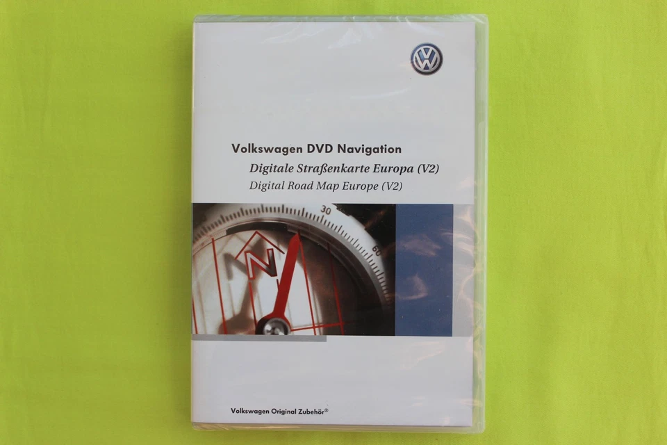 NEU DVD NAVIGATION VX V2 EUROPA 2005 VW RNS MFD RN S2 T5 PASSAT TOUAREG GOLF EOS - Bild 1 von 3