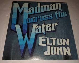 Elton John Madman Across The Water Vinyl LP Record Album 93120 Uni 1971 MCA  - Imagen 1 de 15