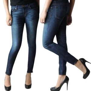 NWT J BRAND THE SKINNY Slim Fit Low Rise Ankle Jeans High Tide Women’s Size 24 - Picture 1 of 10