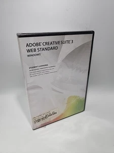 Adobe Creative Suite 3 Web Standard Windows New Sealed - Picture 1 of 4