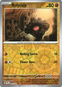 Rolycoly Common Reverse Holo SV05: Temporal Forces 093/162 NM - Picture 1 of 2