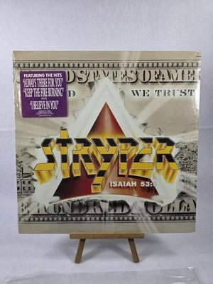Stryper "In God We Trust" Vinyl LP w/ Hype Sticker 1988 Enigma D1-73317 SEALED - Image 1 of 2