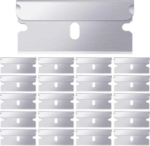 20 Stück Industrial Single Edge Rasierklingen 100% Kohlenstoffstahl Straight Edge Repla - Bild 1 von 12