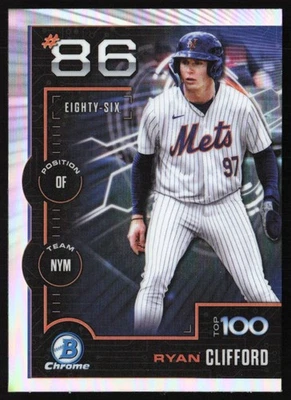 2025 Bowman Scouts Top 100 Ryan Clifford #BTP-86 BB2 - Image 1 of 2