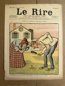 Le Rire Journal Humoristique French Magazine July 9, 1898 - Picture 1 of 4