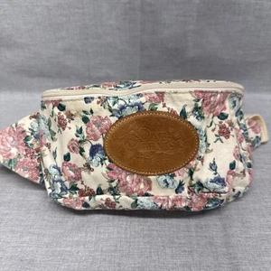 Vintage RARO Disney Dixie Landings Resort Disney Fashions Fanny Pack anni 90 floreale - Foto 1 di 6