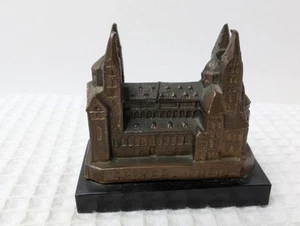 Vintage Miniature Speyer Rhein Dom 1030-1930 Germany Souvenir Building Metal - Picture 1 of 12
