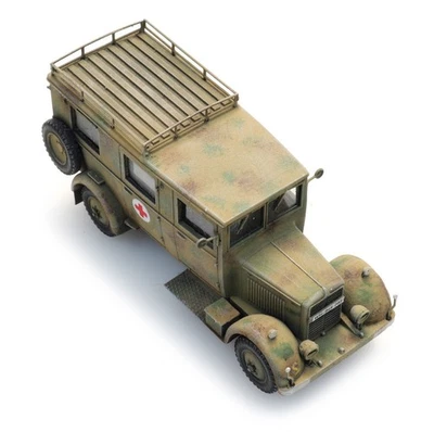 Camión del ejército Panzer HO Artitec Minitanks 6th #A2197.6870588 pintado a mano Foto 1 de 3