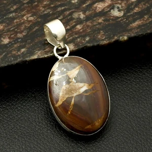 Drache Septar Edelstein ethnisch handgefertigt Anhänger Schmuck Geschenk 2,2" AP-17541 - Bild 1 von 1