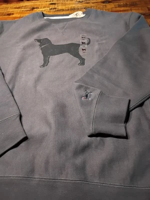 Мужская толстовка The Black Dog Legacy Heavyweight Crew размер 3XL ЧЕРНАЯ (2 шт. на фото) - Изображение 1 из 4