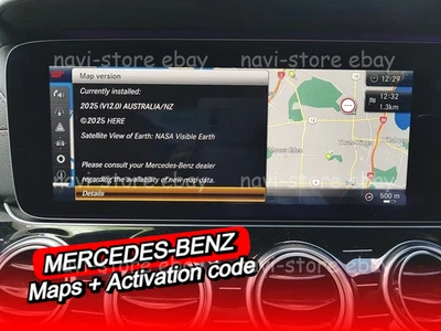 Mercedes Benz Australia NZ Comand NTG 5.5 map update + activation code V12 2025 - Image 1 of 4
