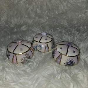 Menge 3 Ardleigh Elliot Musikalische Schmuckschatullen Lena Lius Gartenschätze - Bild 1 von 5