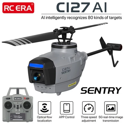 RC ERA C127AI RC Helicopter 5G Wifi 720P Camera Aircraft w/AI Recognition System - Image 1 of 4