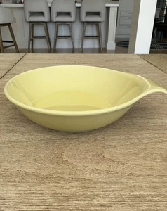 2 Vtg Russel Wright Oneida Lug Handle Bowls Yellow Lugged Cereal Soup Bowl - Picture 1 of 6
