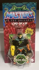 Lord Gr'asp MOC Masters of the Universe Origins MOTU Figure NEW Unpunched - Imagen 1 de 2