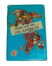 BARAJA DE CARTAS ERASE UNA VEZ LAS AMÉRICAS FOURNIER 1992 PRECINTADA!
