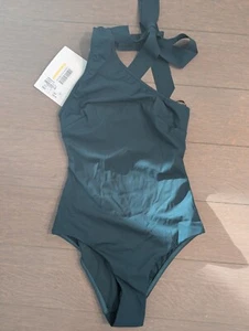 Zimmermann One Shoulder One piece Neck Tie Size US 2-4 (Aus 0) Green - Picture 1 of 4