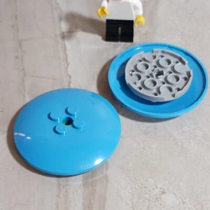 New LEGO Lot of 2 8x8 Dish & Under plate Connection Solar Radar Dish Umbrella - Picture 1 of 1