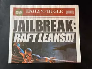 E3 SDCC Marvel's Spider-Man Sony PS4 promo NEWSPAPER Daily Bugle Good condition - Picture 1 of 1