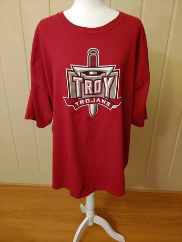 Gildan Brand Troy University Trojans T Shirt Size 3 X Cover