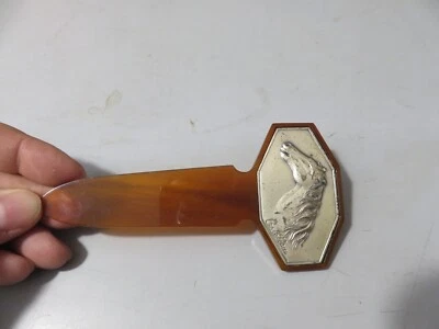 Segnalibro con placca in argento 925 - Castellani - cavallo in rilievo - Immagine 1 di 4