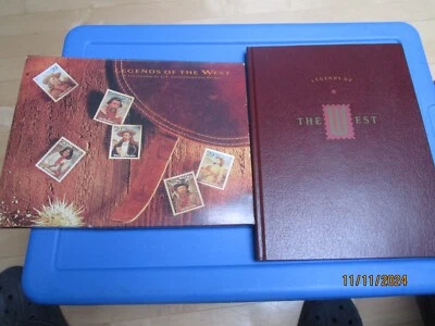 1994 Legends of the West (Sc 2869) USPS 80 pg hardbound illustrated, book only - Image 1 of 3