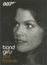 Women of James Bond In Motion - BG11 "Lois Chiles" Bond Girls Chase Card