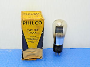 Vintage Philco Radio Vacuum Tube Type: 183 Triode Tube Made by Spraton NOS w/Box