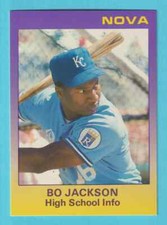 1989 Star Nova Bo Jackson Kansas City Royals #102 (KCR)