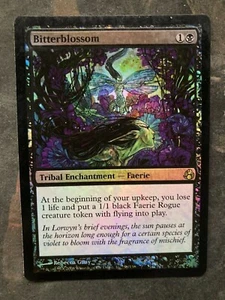 *** MORNINGTIDE - FOIL Bitterblossom *** LP Clean! - English Magic MtG - Picture 1 of 2