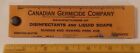 RARE (TORONTO) "CANADIAN GERMICIDE COMPANY" MULTIPLE INK BLOTTERS-VINTAGE -USED