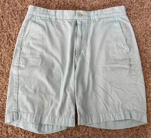 Roundtree & Yorke Casuals Mens Size 33 Shorts Baby Light Blue Chino - Picture 1 of 6