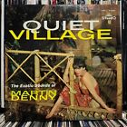 MARTIN DENNY - THE EXOTIC SOUNDS OF... QUIET VILLAGE (VINYL LP)  1959!!  RARE!!!