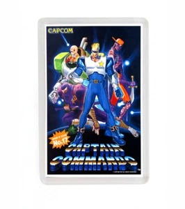 CAPTAIN COMMANDO ARCADE FRIDGE MAGNET IMAN NEVERA - Foto 1 di 1