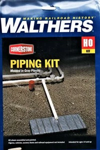 Walthers Cornerstone (HO) 933-3105 PIPING KIT - NIB - Picture 1 of 4