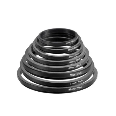 82mm Lens Male to 62 67 72 77 82 86 95 105 mm Filter Female Camera Ring Adapter - Image 1 of 4
