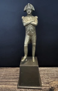 VINTAGE NAPOLEON BRONZE SKULPTUR - Bild 1 von 9