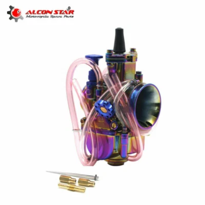 Carburador de motocicleta 28mm com jato de potência ajuste motor Racing 75cc a 125cc - Imagem 1 de 4
