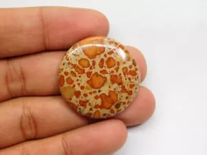 Natural Poppy Jasper Cabochon Loose Gemstone For Jewelry Making 50 Cts. ME-2547 - Picture 1 of 4