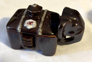 Vintage Japan 1990 Elephant Ashtray Cigarette Holder With Trays Beautiful Piece  - Picture 1 of 10